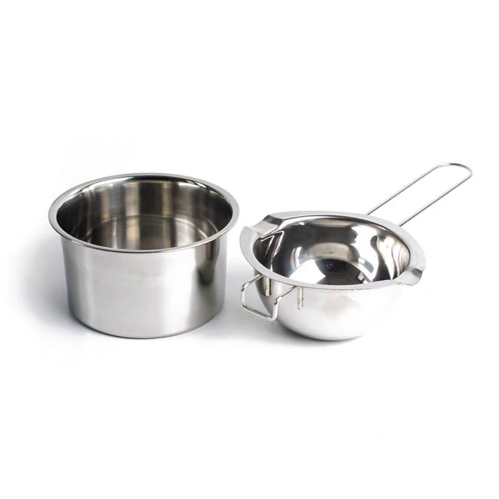 Candle Warning Label - 2Pcs Stainless Steel Wax Melting Pot
