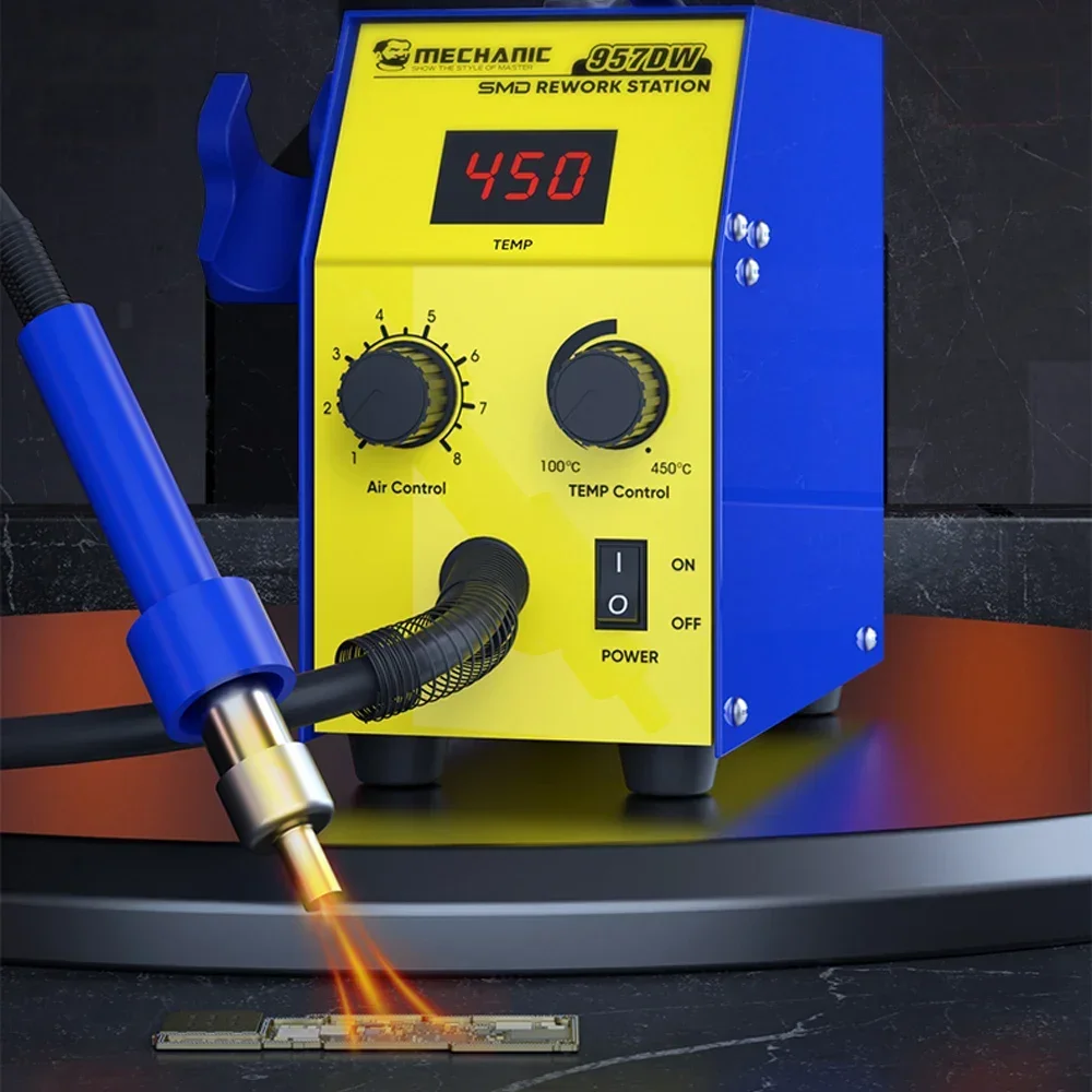 Heat Gun Embossing - Rework Station MECHANIC 957DW Two-scroll Hot