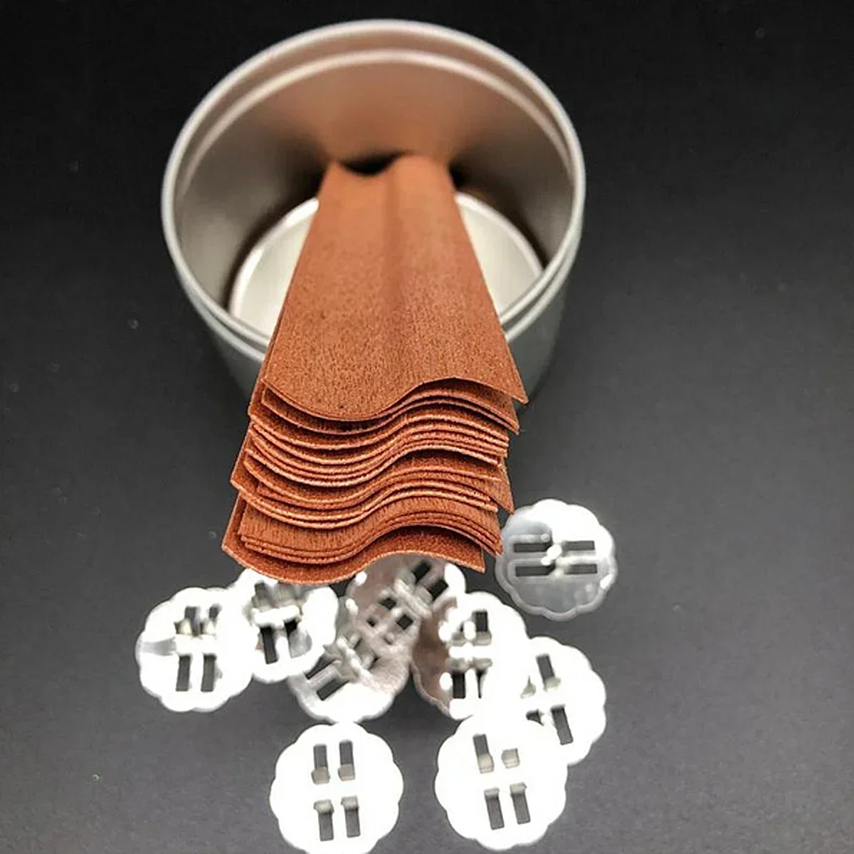 10pcs/set S-Shaped Wooden Cand - Candle Warning Label 评论和价格