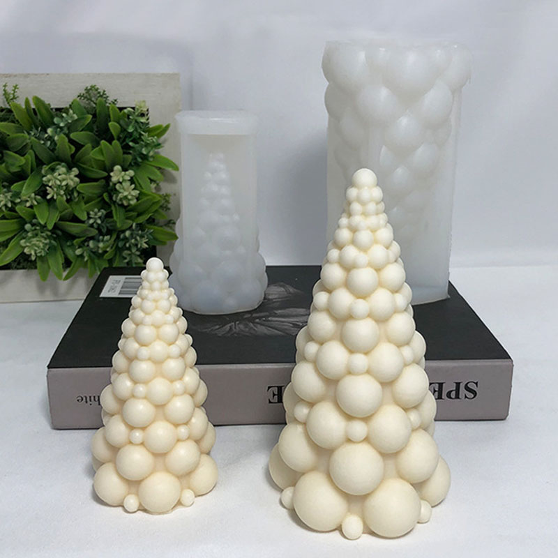 3D Bubble Christmas Tree Silic - Candle Making Kit 评论和价格