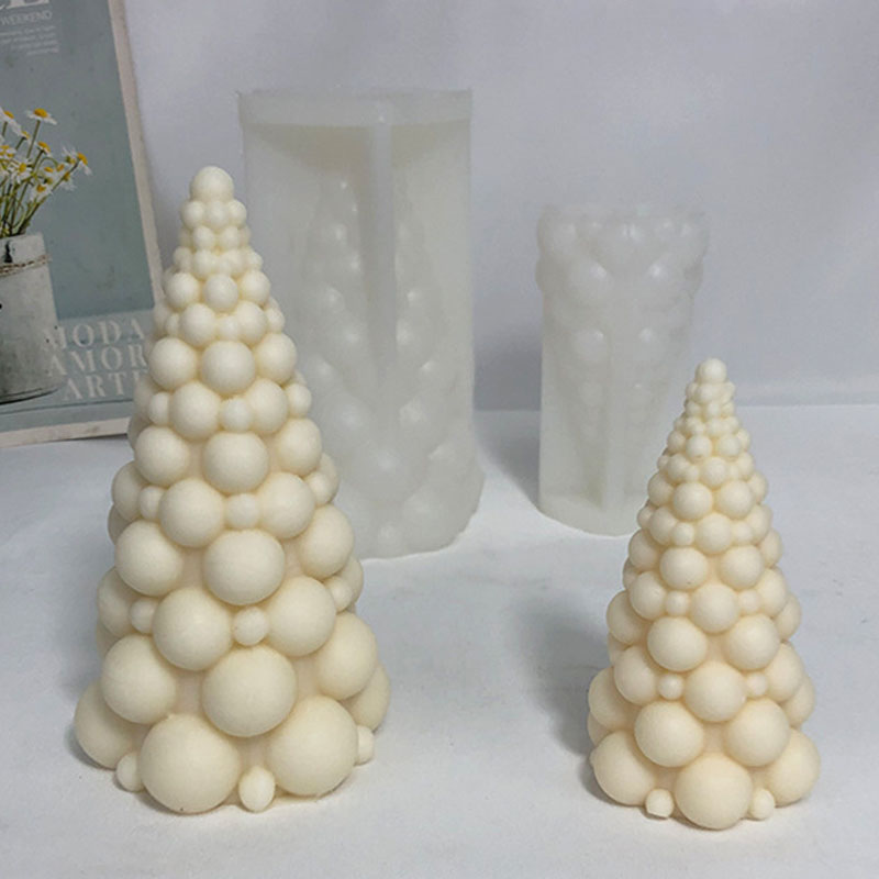 3D Bubble Christmas Tree Silic - Candle Making Kit 评论和价格