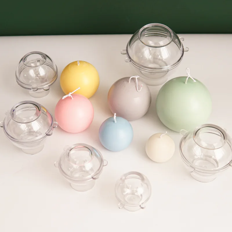 5-8cm Spherical Candle Plastic - Candle Making Kit 评论和价格