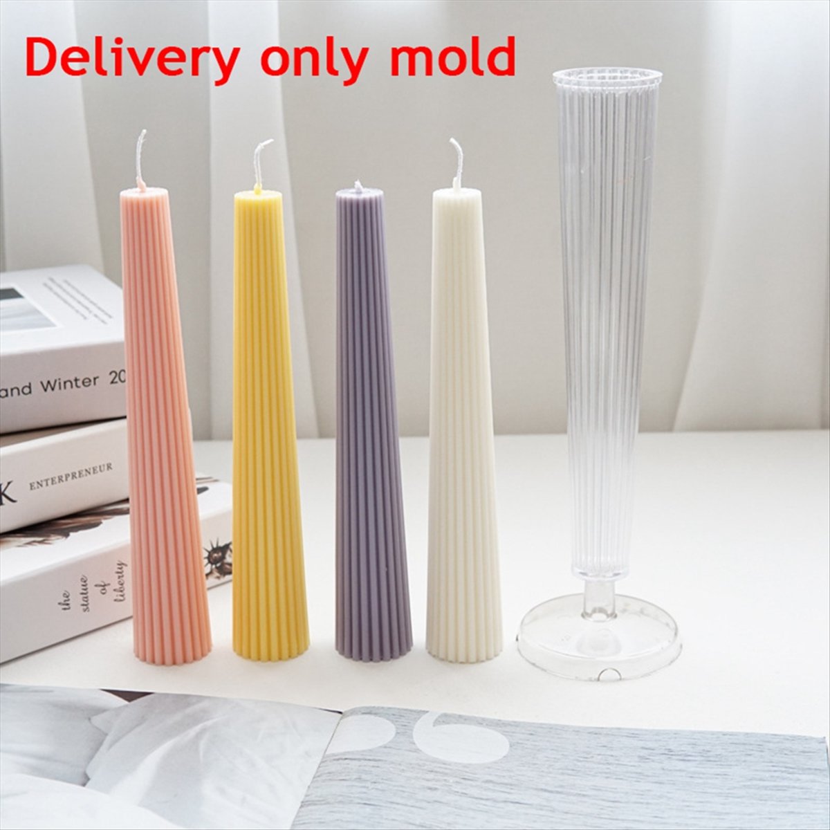 *ABAB Striped Long Pole Column - Candle Making Kit 评论和价格