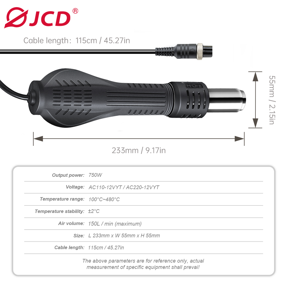 JCD HOT AIR GUN Soldering stat - Heat Gun Embossing 评论和价格