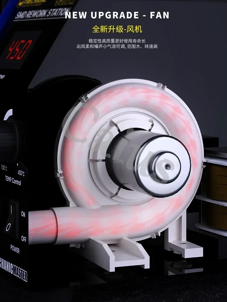 Rework Station MECHANIC 957DW  - Heat Gun Embossing 评论和价格