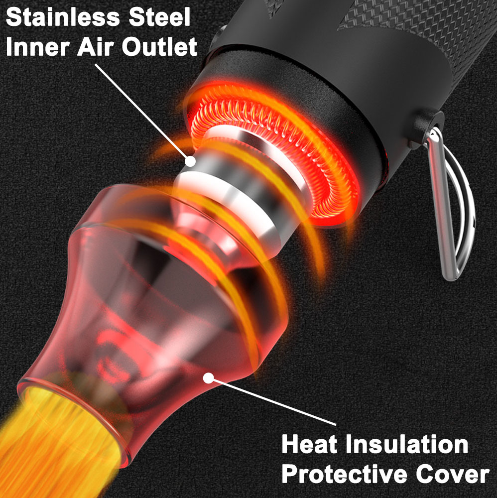 300W Hot Air Gun Portable Mini - Heat Gun Embossing 评论和价格